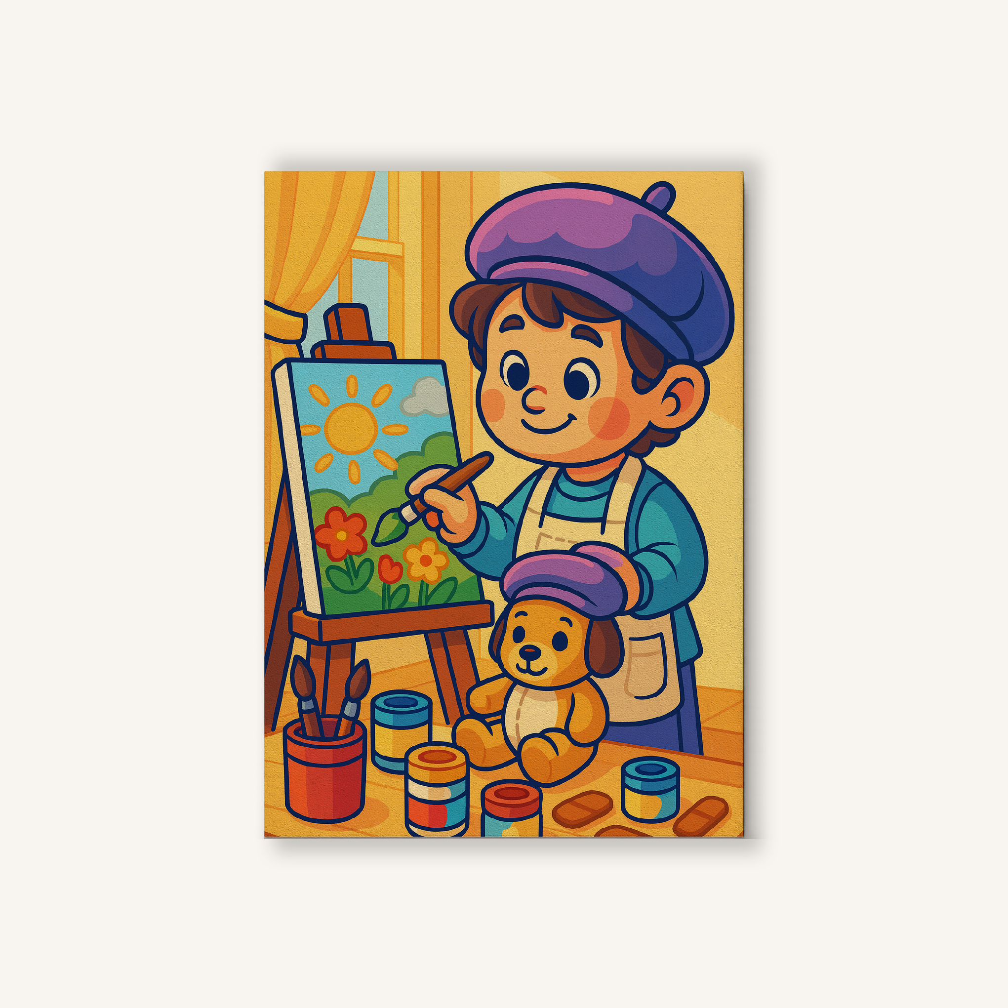 Little Artist Painting Paint by Numbers Kit