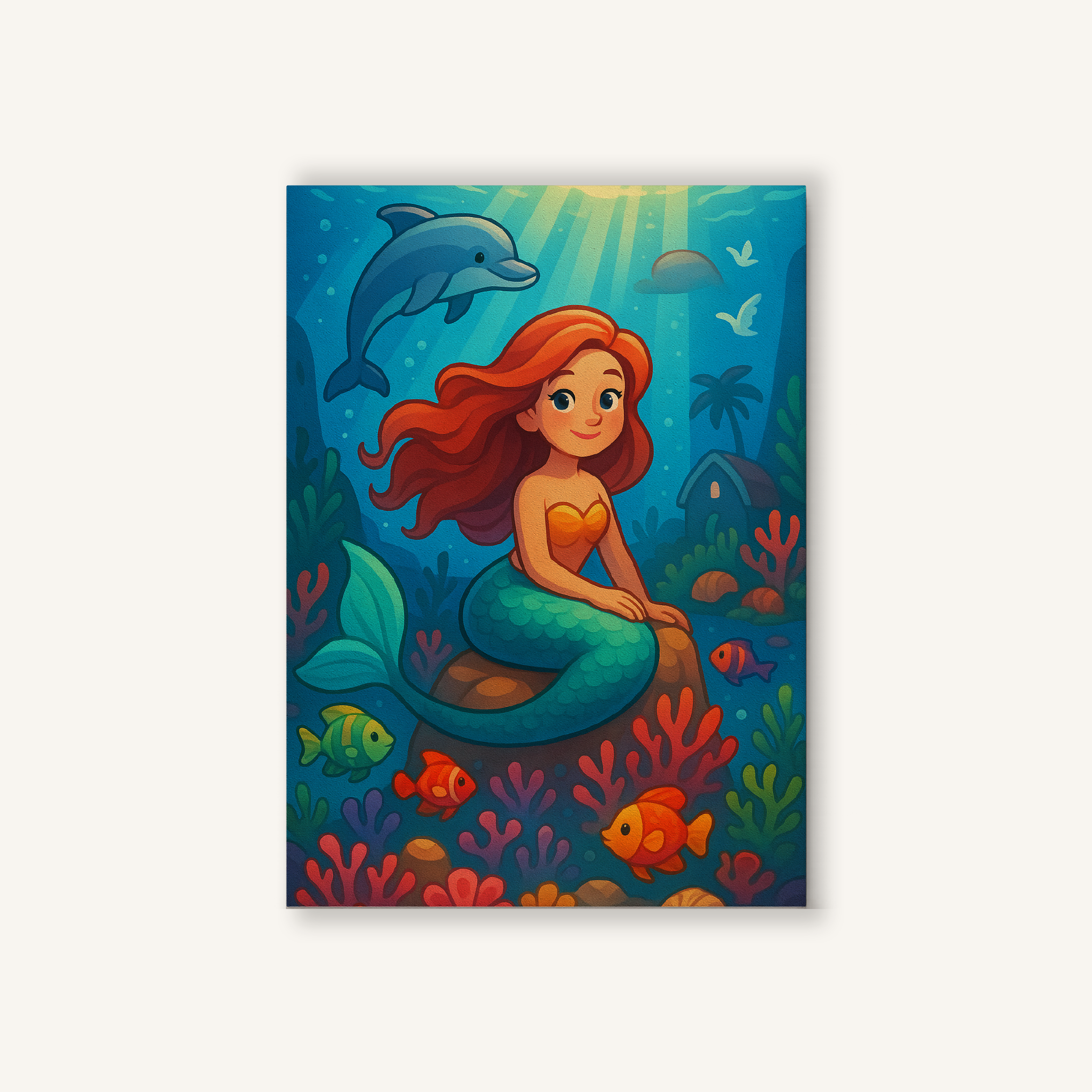 Mermaid Lagoon Paint by Numbers Kit