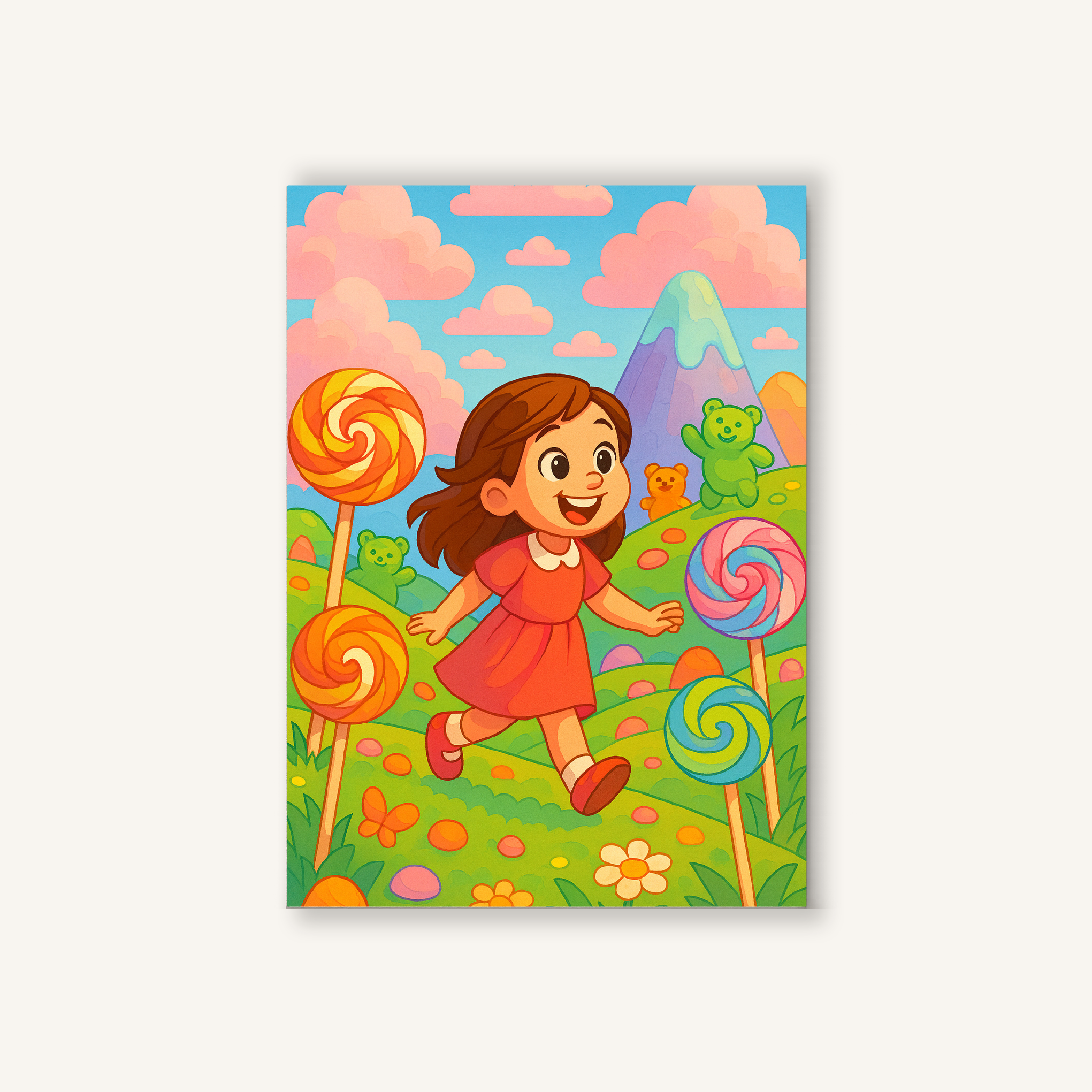 Candyland Adventure Paint by Numbers Kit