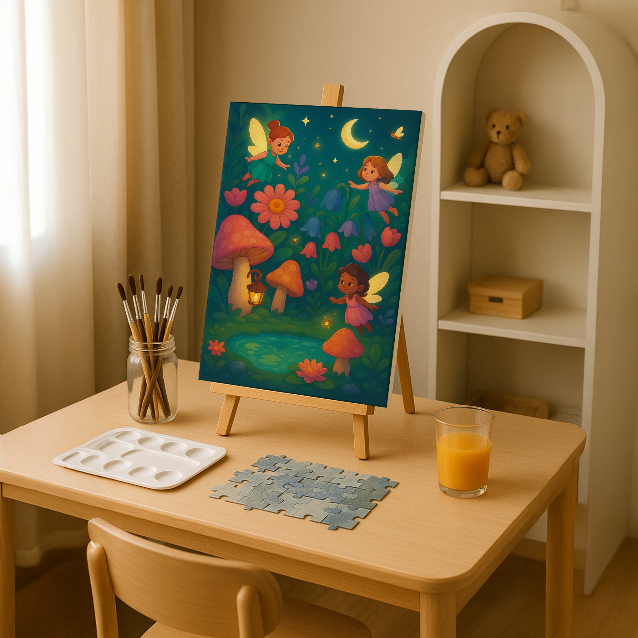 Fairy Garden Magic Paint by Numbers Kit