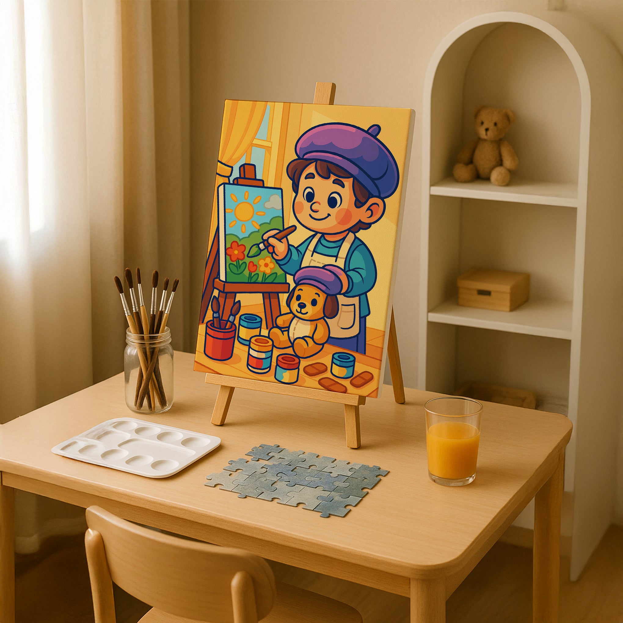Little Artist Painting Paint by Numbers Kit