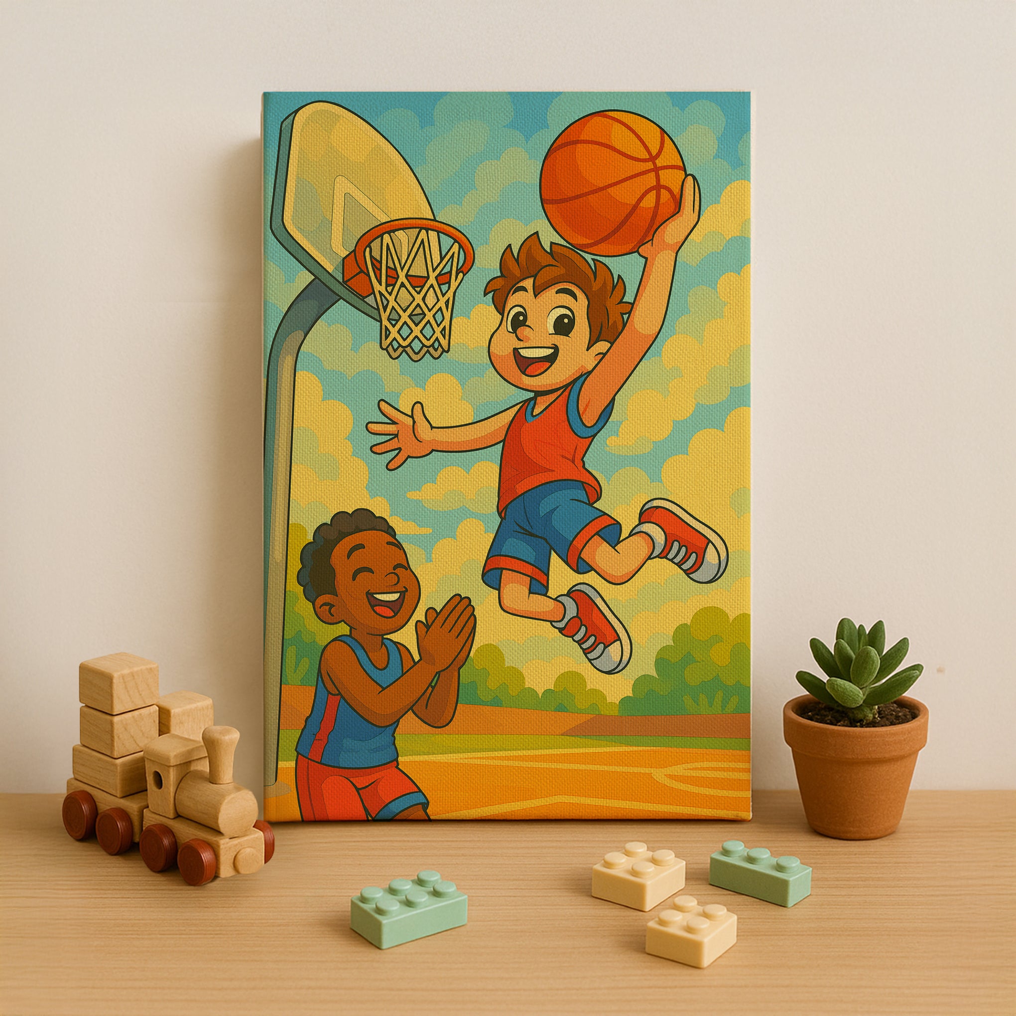 Skateboard Park Tricks Paint by Numbers Kit
