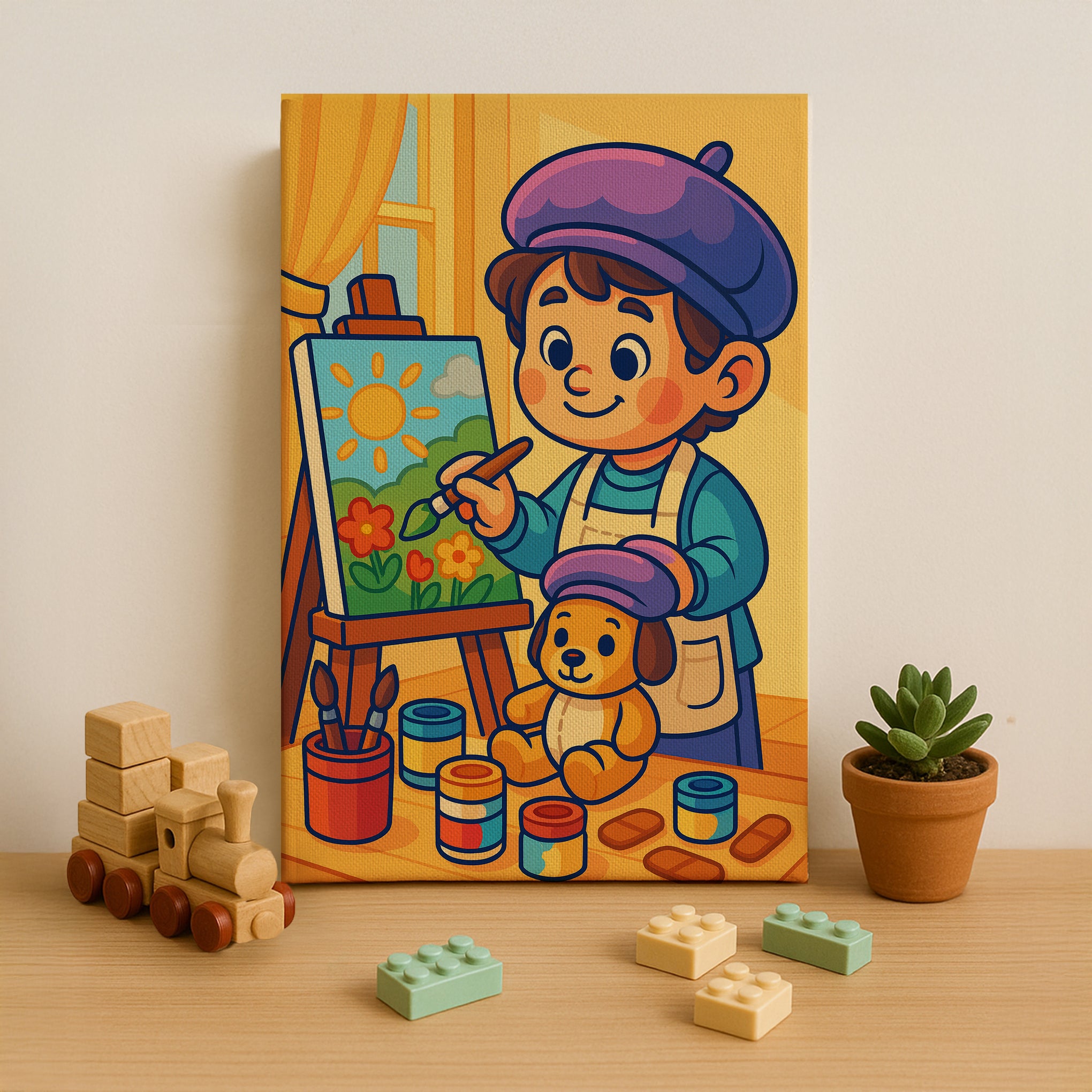 Little Artist Painting Paint by Numbers Kit