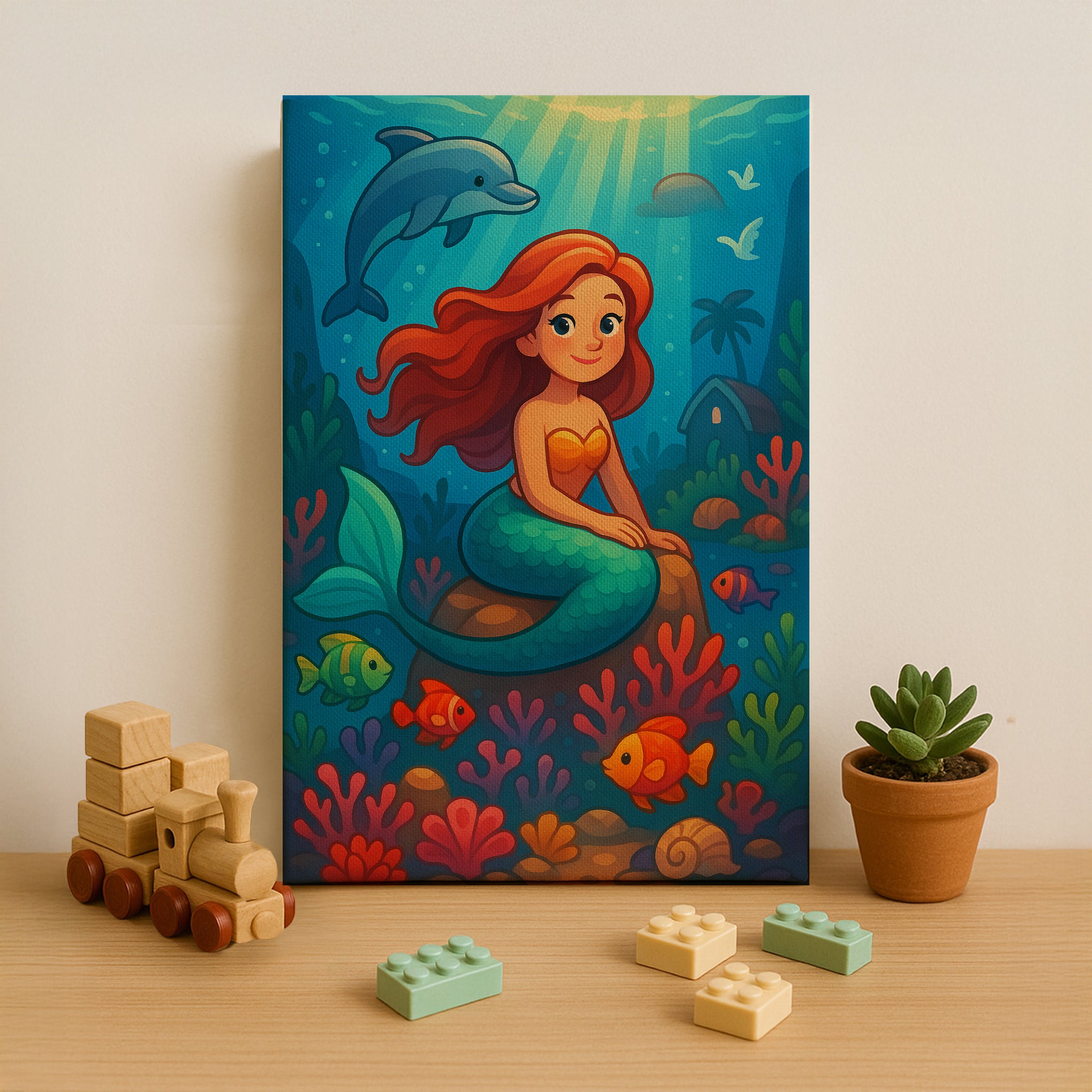 Mermaid Lagoon Paint by Numbers Kit